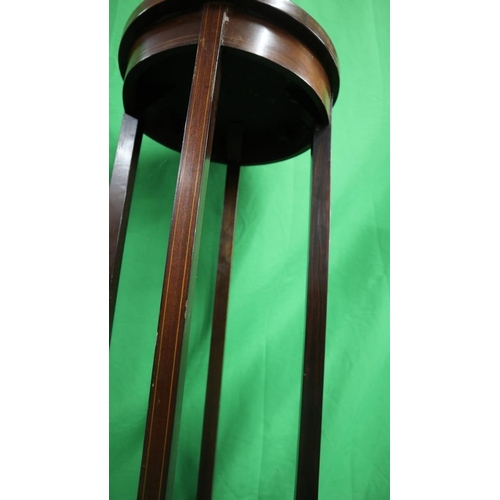 191 - Mahogany plant stand