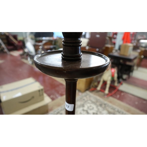 192 - Mahogany standard lamp