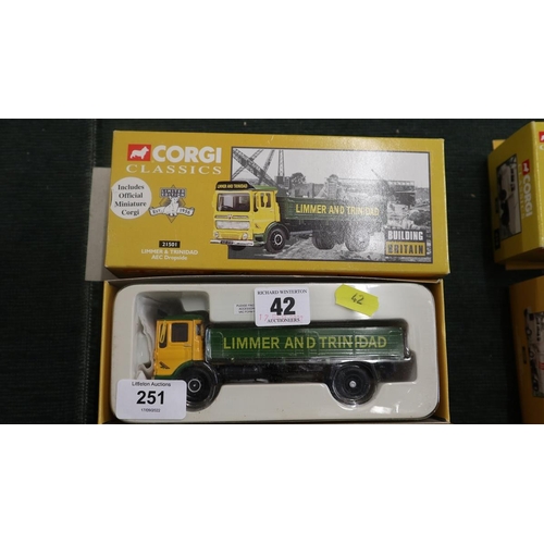 251 - Corgi Classics - Limmer and Trinidad 21501 Hoveringham 14401 Wimpey 30101