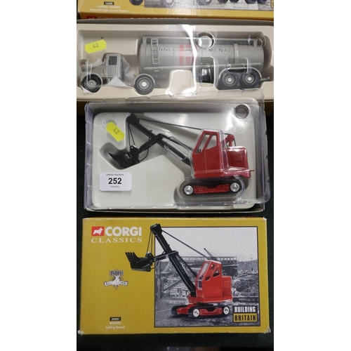 252 - Corgi Classics - Laing 20401 Tunnel Cement 16305 Wimpey 30901