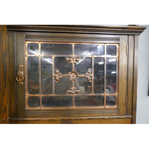 334 - Fine Arts & Crafts Liberty-style cabinet by Elliston & Cavell of Oxford - Size approx: W: 12... 