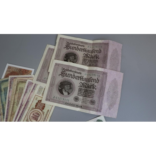 79 - Collection of bank notes from around the World