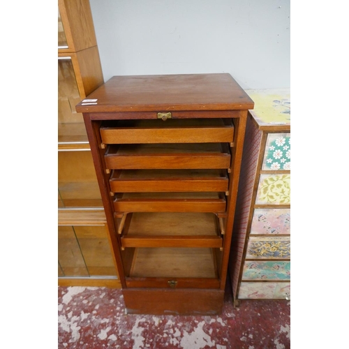 370 - Tambour front cabinet