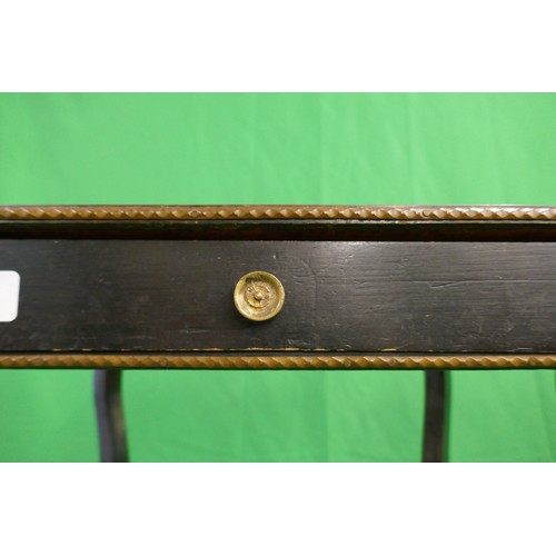 342 - Near pair of early inlaid side tables