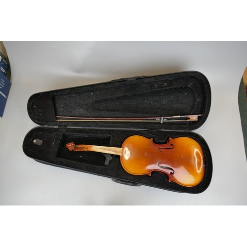 403 - Collection of violins A/F