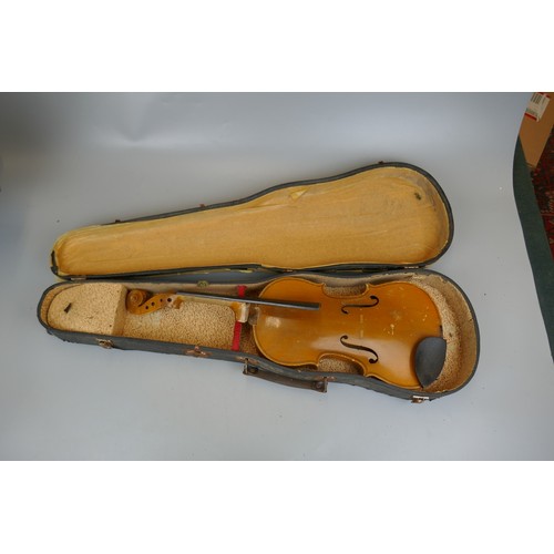 403 - Collection of violins A/F