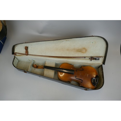 403 - Collection of violins A/F