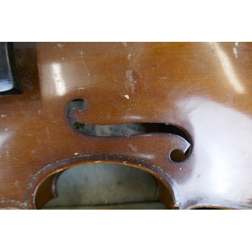 403 - Collection of violins A/F