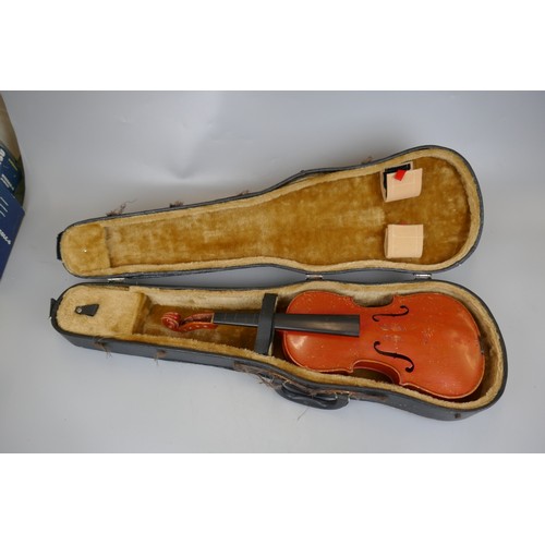 403 - Collection of violins A/F