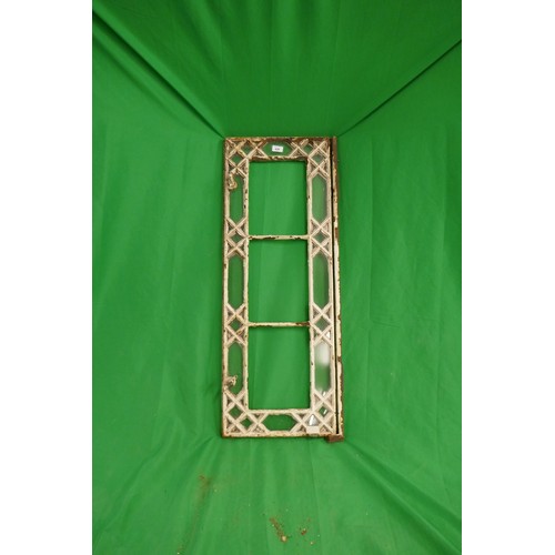 439 - Pair of cast-iron-framed windows - Approx size: 40cm x 108cm