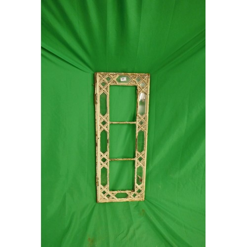 439 - Pair of cast-iron-framed windows - Approx size: 40cm x 108cm