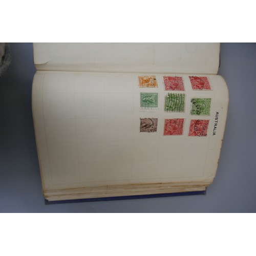 132 - Stamps World & GB albums for sorting