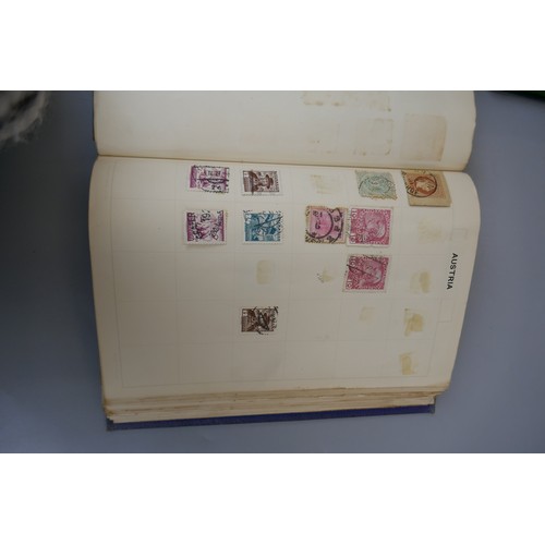 132 - Stamps World & GB albums for sorting