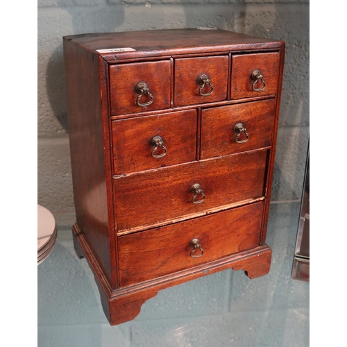 155 - Small collectors chest