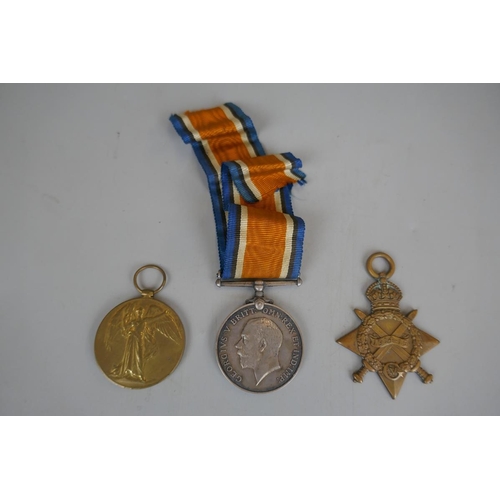 201 - 3 WWI medals