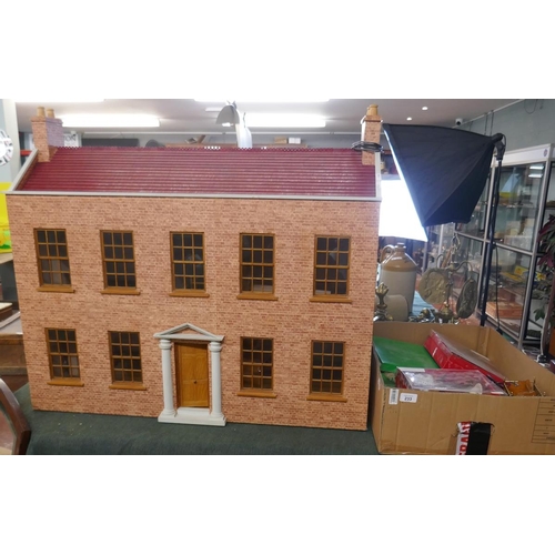 233 - Large Dolls house with furniture