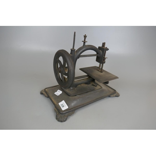 239 - Cast metal sewing machine