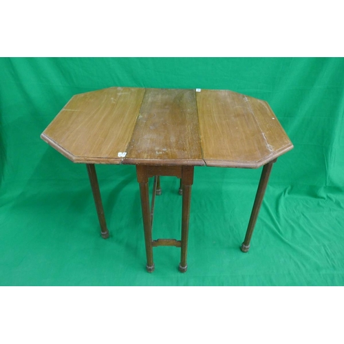 248 - Cotswold style walnut dropleaf table