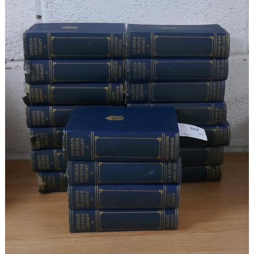 328 - Set of 18 Charles Dickens books