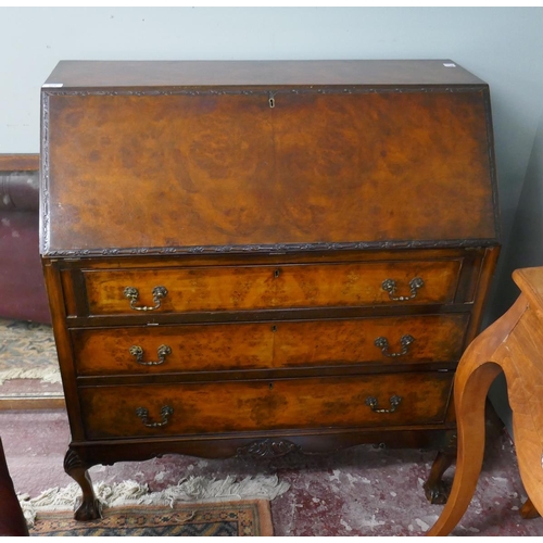 372 - Walnut bureau