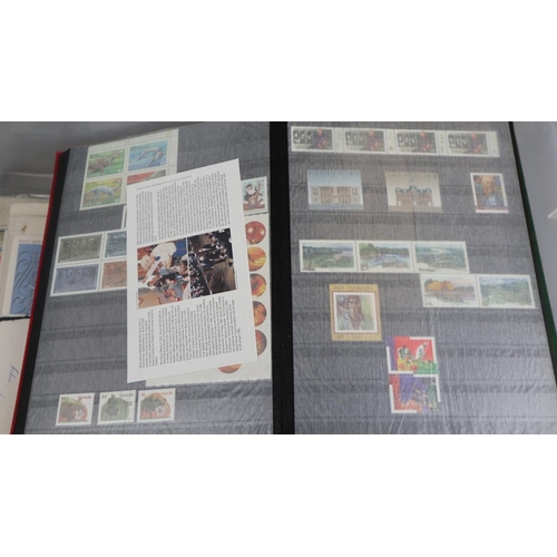 122 - Stamps - World in 6 stock books, on album pages plus covers