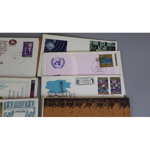 123 - Stamps - Israel modern first day covers