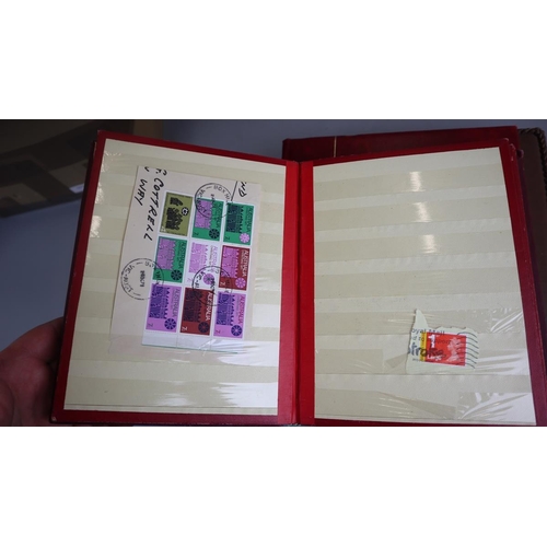 132 - Stamps - Australia in 4 albums and stock book