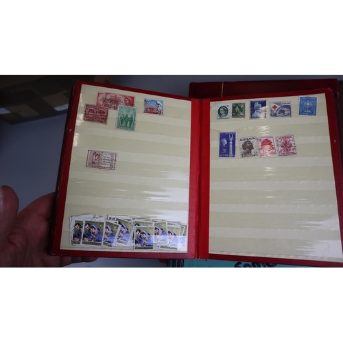 132 - Stamps - Australia in 4 albums and stock book