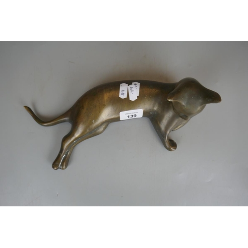 139 - Bronze cat