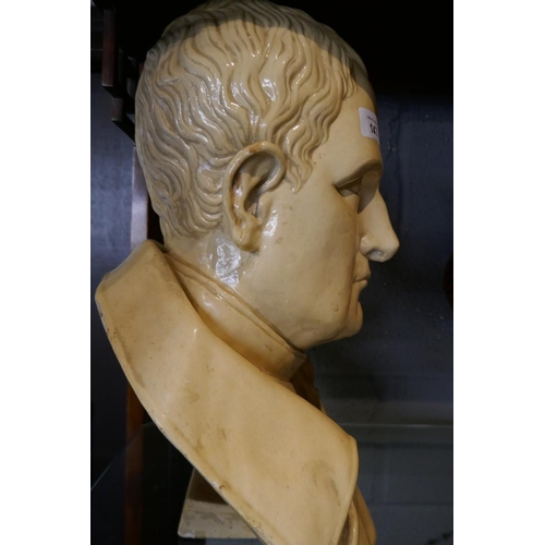 147 - Large porcelain bust of Napoleon - Approx height: 45cm