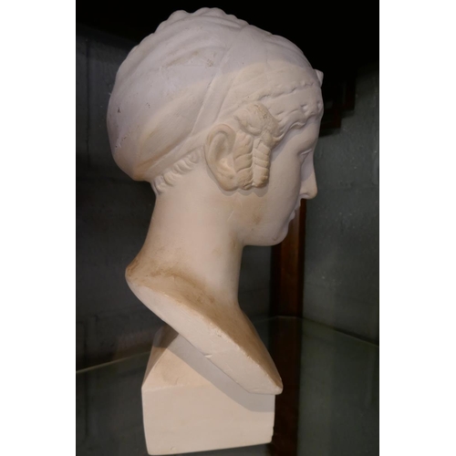 149 - Bust of lady - Approx height: 44cm