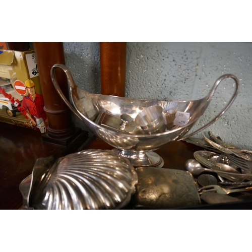 227 - Silver plate items