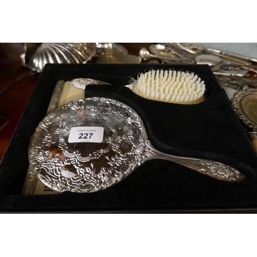 227 - Silver plate items