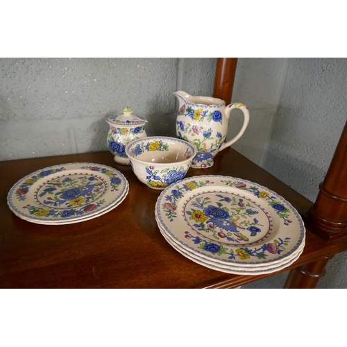 232 - Collection of Gaudy Welsh pottery together with collection of Masons Ironstone