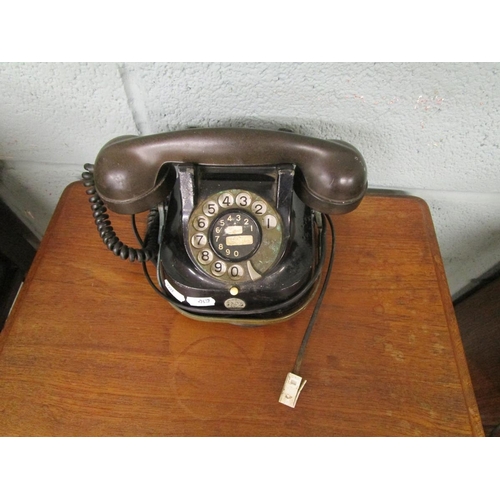 302 - Two vintage bakelite telephones