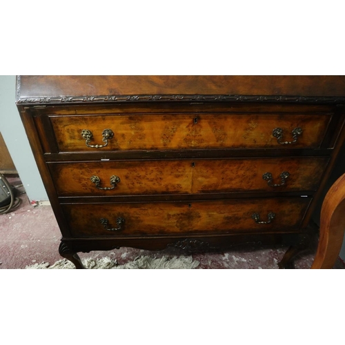 372 - Walnut bureau