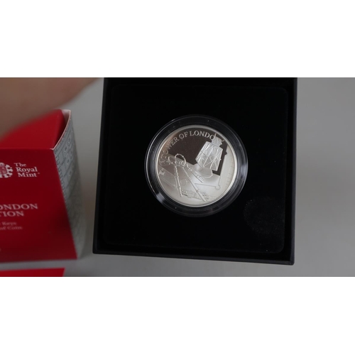 74 - The Tower of London Coin Collection The Ceremony of the Keys (2019) UK £5 silver proof coin