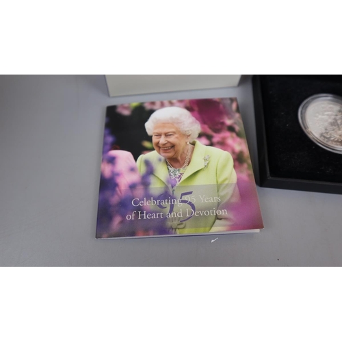 80 - The 95th Birthday of Her Majesty The Queen (2021) UK £5 silver proof coin