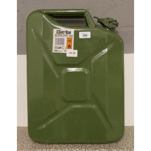 296 - Clarke 20L jerry can