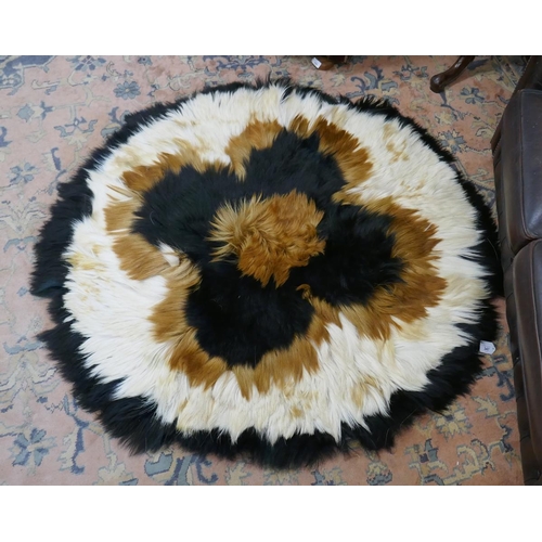 347 - Animal hide rug