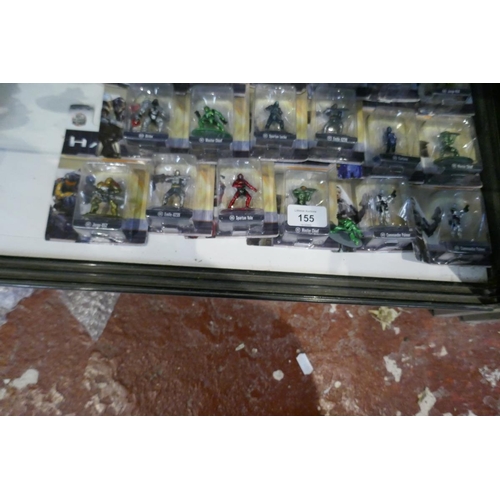 155 - Collection of boxed Halo figures