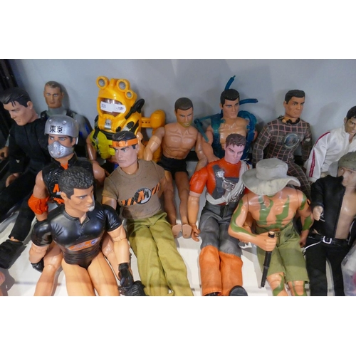 156 - Collection of Action Man figures