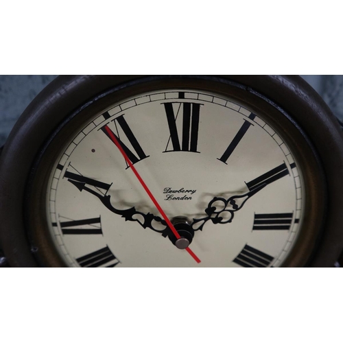 263 - Vins de Savoie wall clock by Dewberry London