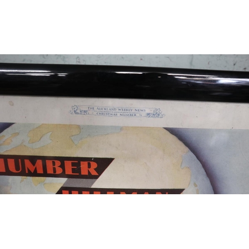 266 - Framed poster Roots Ltd - Humber, Hillman, Commer