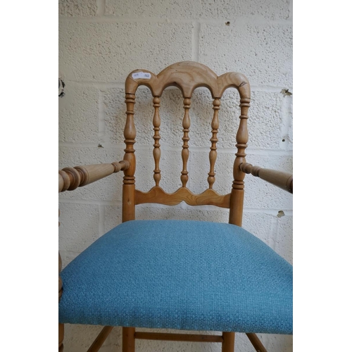 362 - Spindle-back and Victorian highchairs