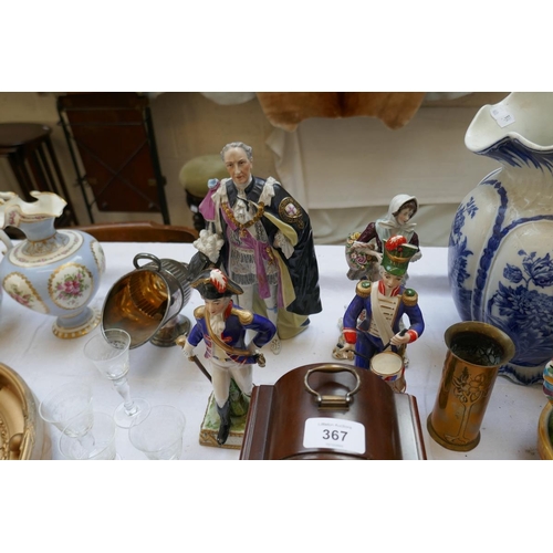 367 - Collectables to include antique china