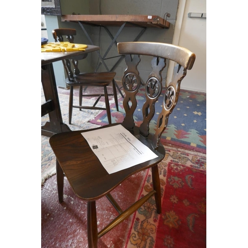 371 - Ercol dining suite - Table and 4 chairs