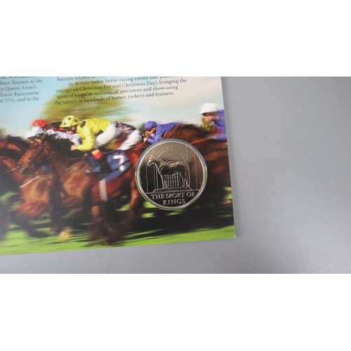 88 - Race Horse Legends - Team medal brilliant & uncirculated