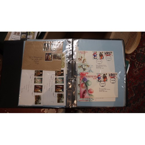 108 - Stamps- GB box of FDC's in 6 binders