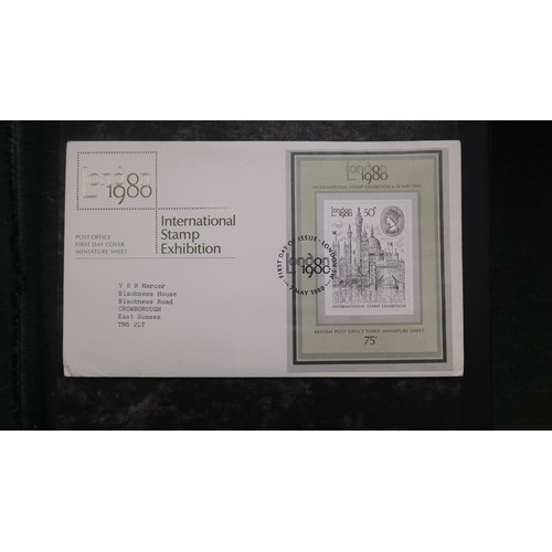 110 - Stamps - GB box of loose FDC's